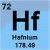 hafnium